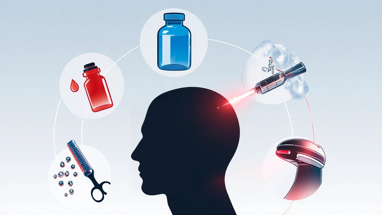 Major Categories of Hair Loss Treatments
