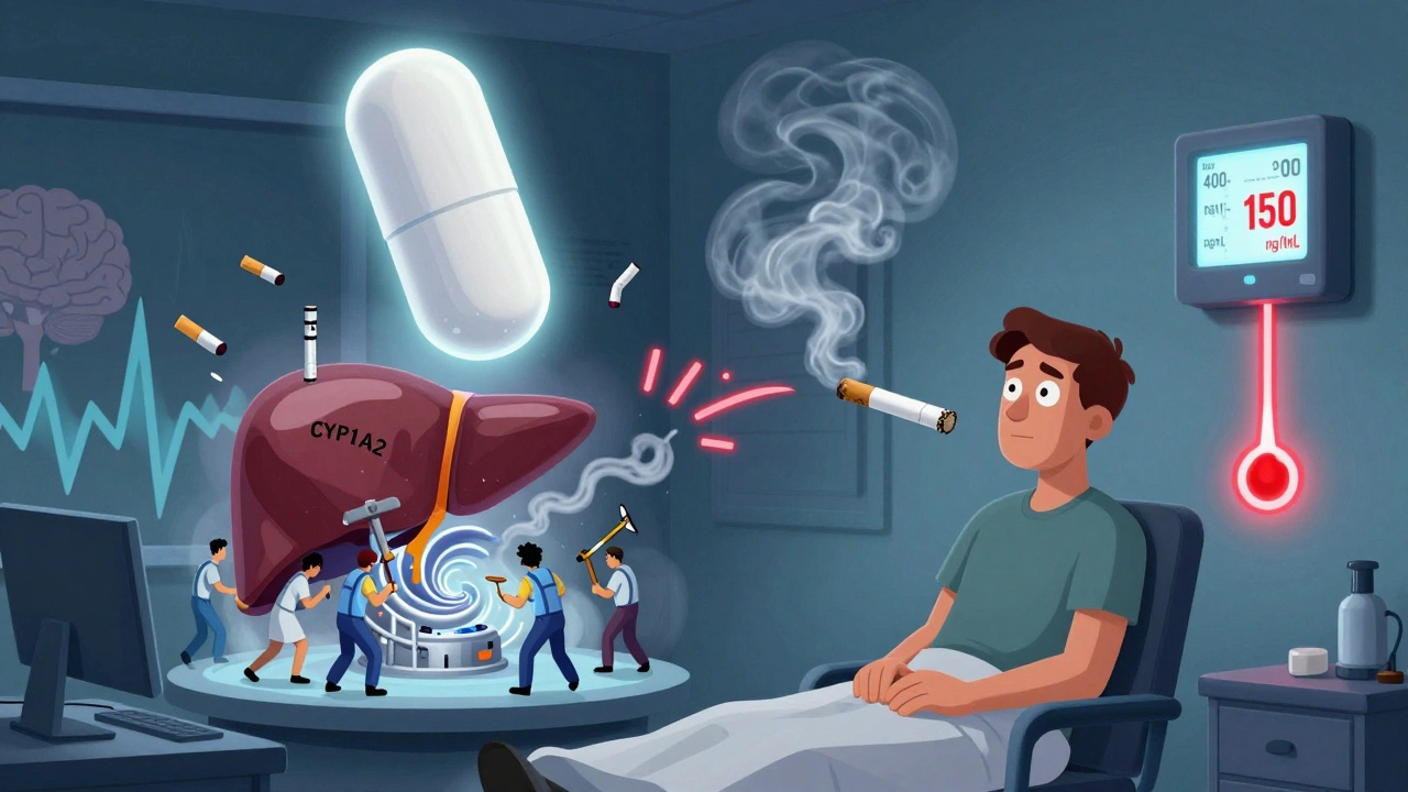 Clozapine and Tobacco Smoke: How Smoking Lowers Clozapine Levels and What to Do