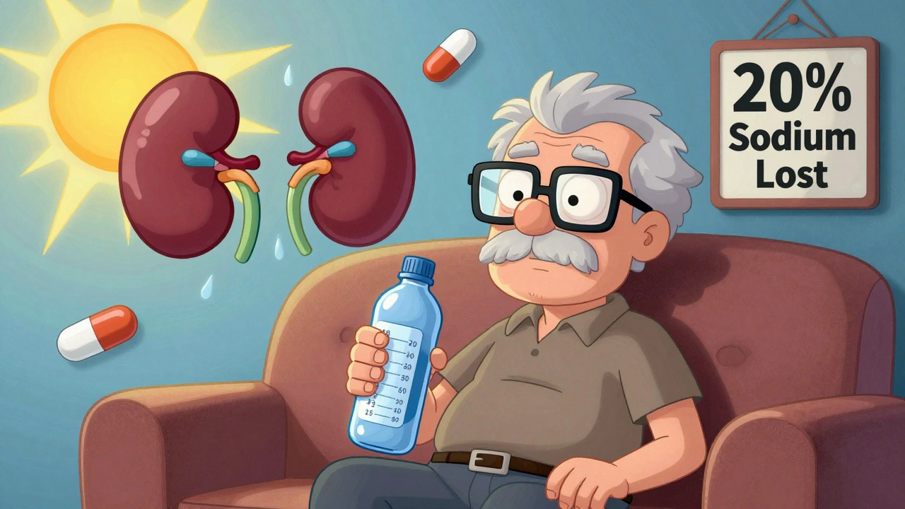 Elderly Dehydration and Diuretics: How to Protect Kidneys and Prevent Hospitalization