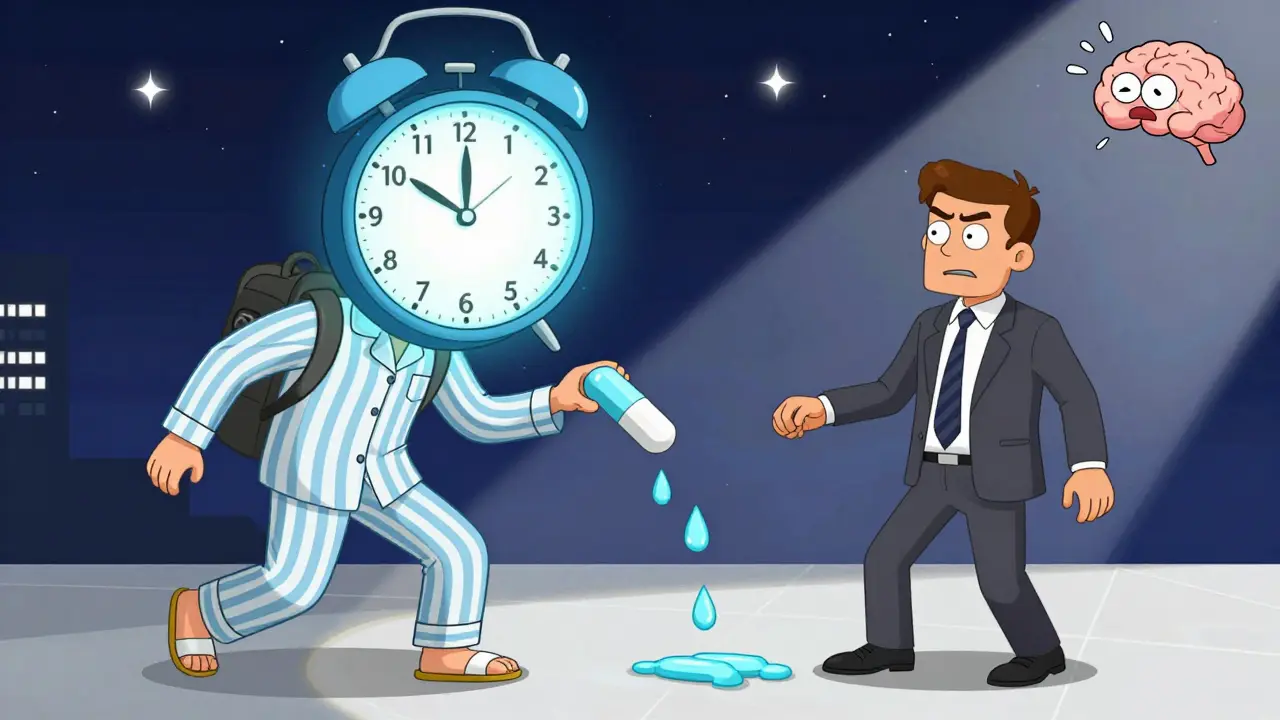 Jet Lag and Time-Released Medication Dosing Across Time Zones: What Actually Works