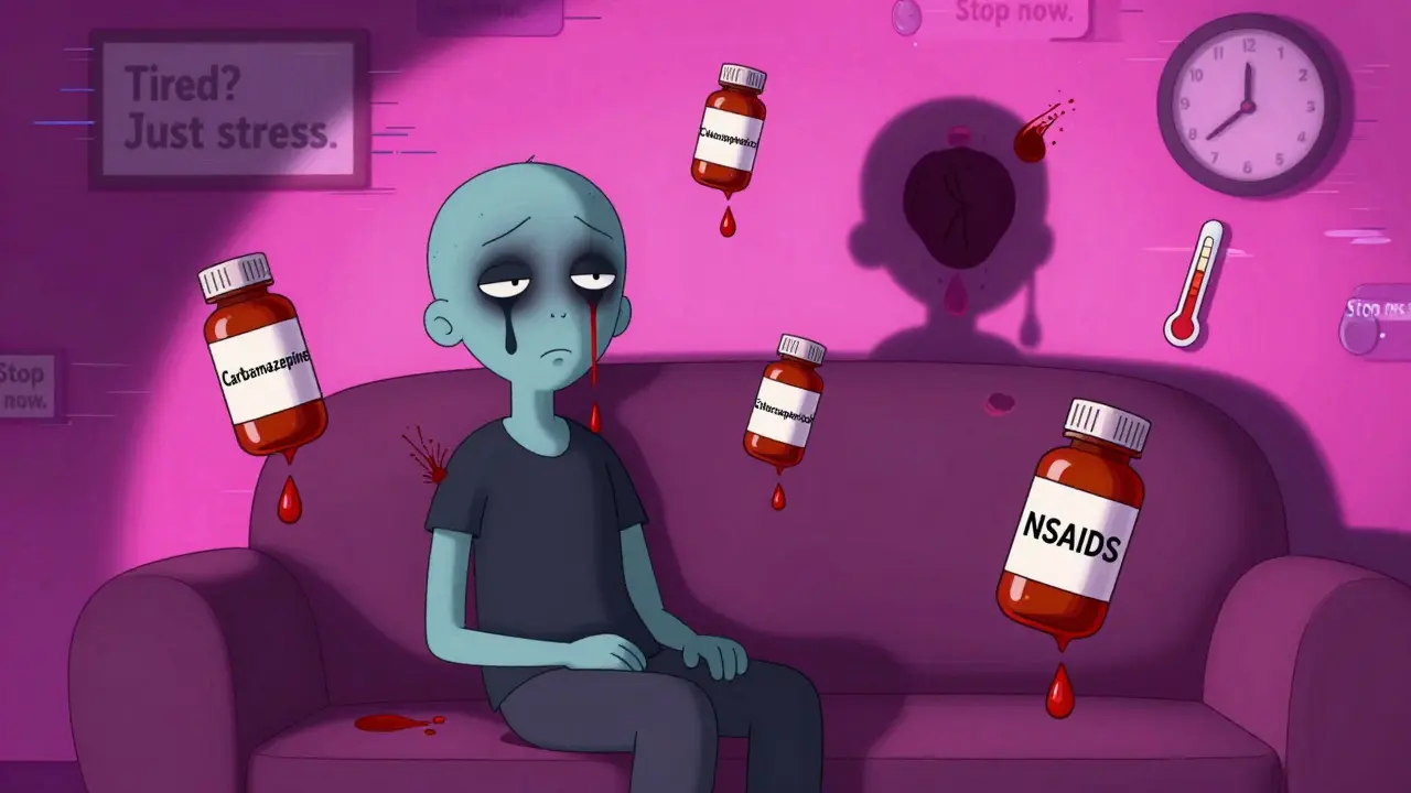 Aplastic Anemia from Medications: Early Signs and Urgent Actions