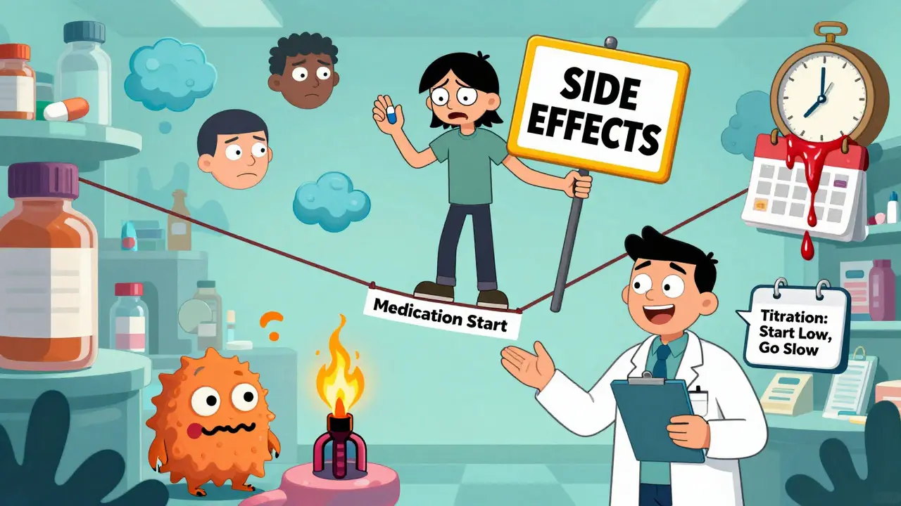 Dose Titration Strategies to Reduce Medication Side Effects