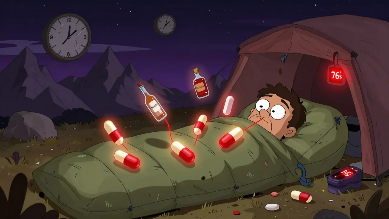 High-Altitude Travel and Sedatives: What You Must Know About Respiratory Risks