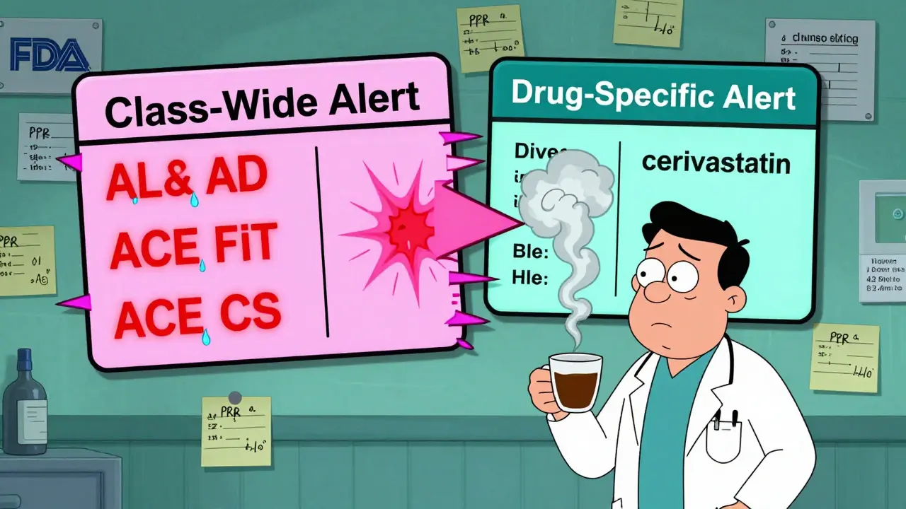 How to Identify Class-Wide vs. Drug-Specific Safety Alerts in Medications