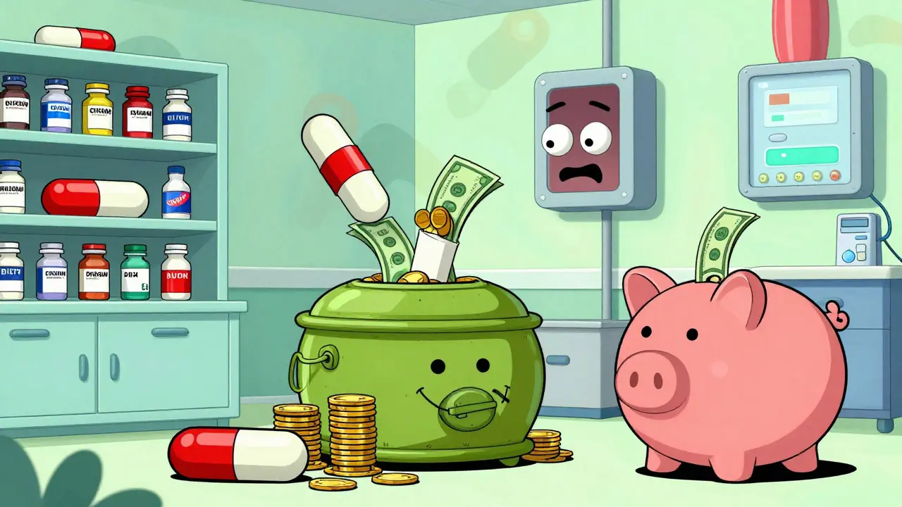 Biosimilars replacing brand drugs in hospital shelves with money flowing to savings vault