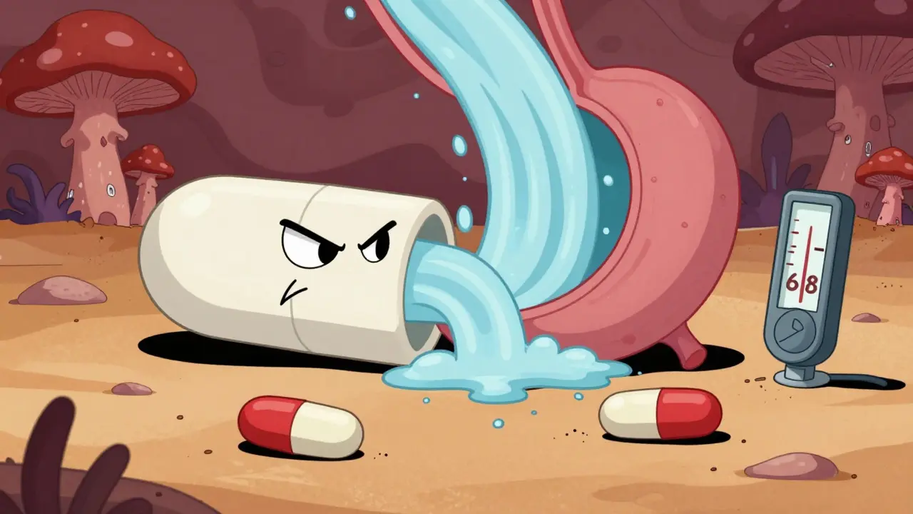 Proton Pump Inhibitors and Antifungals: How They Interfere with Absorption and Efficacy