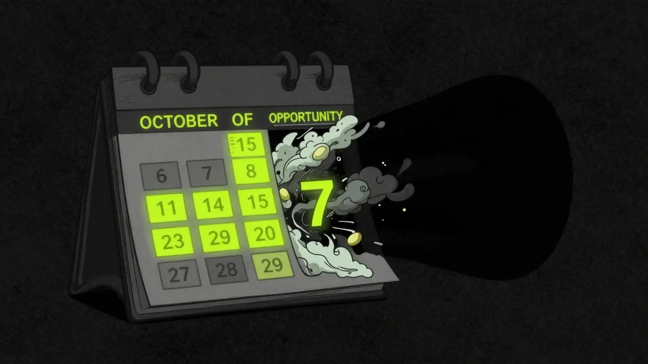Calendar showing critical enrollment deadlines