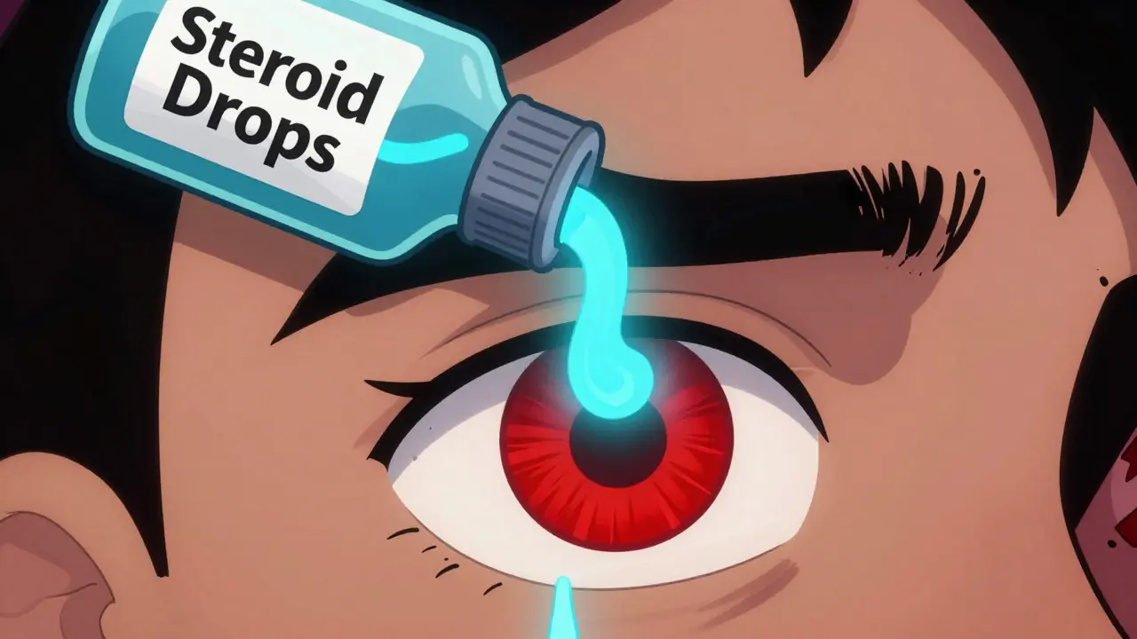 Steroid Eye Drops: Benefits, Risks, and Monitoring Guide