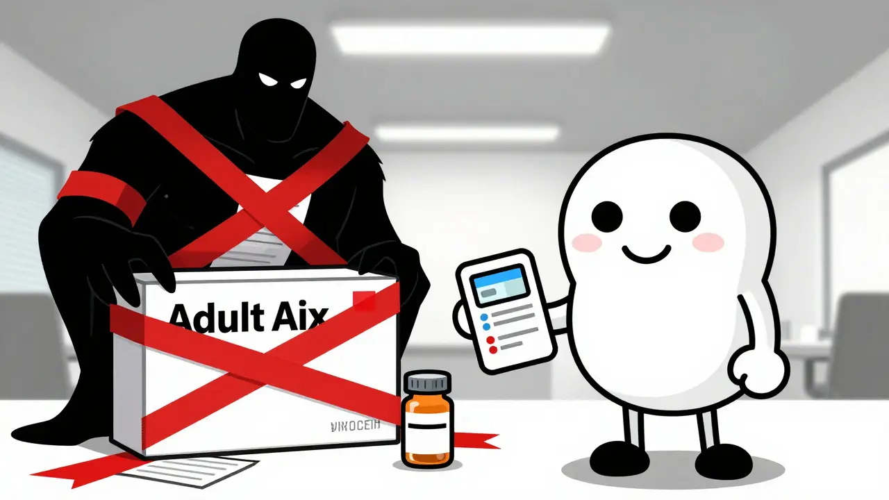 Cartoon comparison of expensive brand drugs vs affordable telemedicine options.