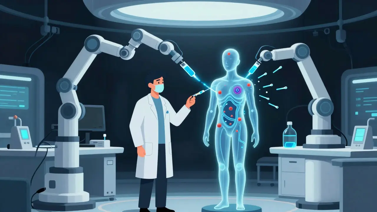 Targeted therapy injecting precise medicine into body